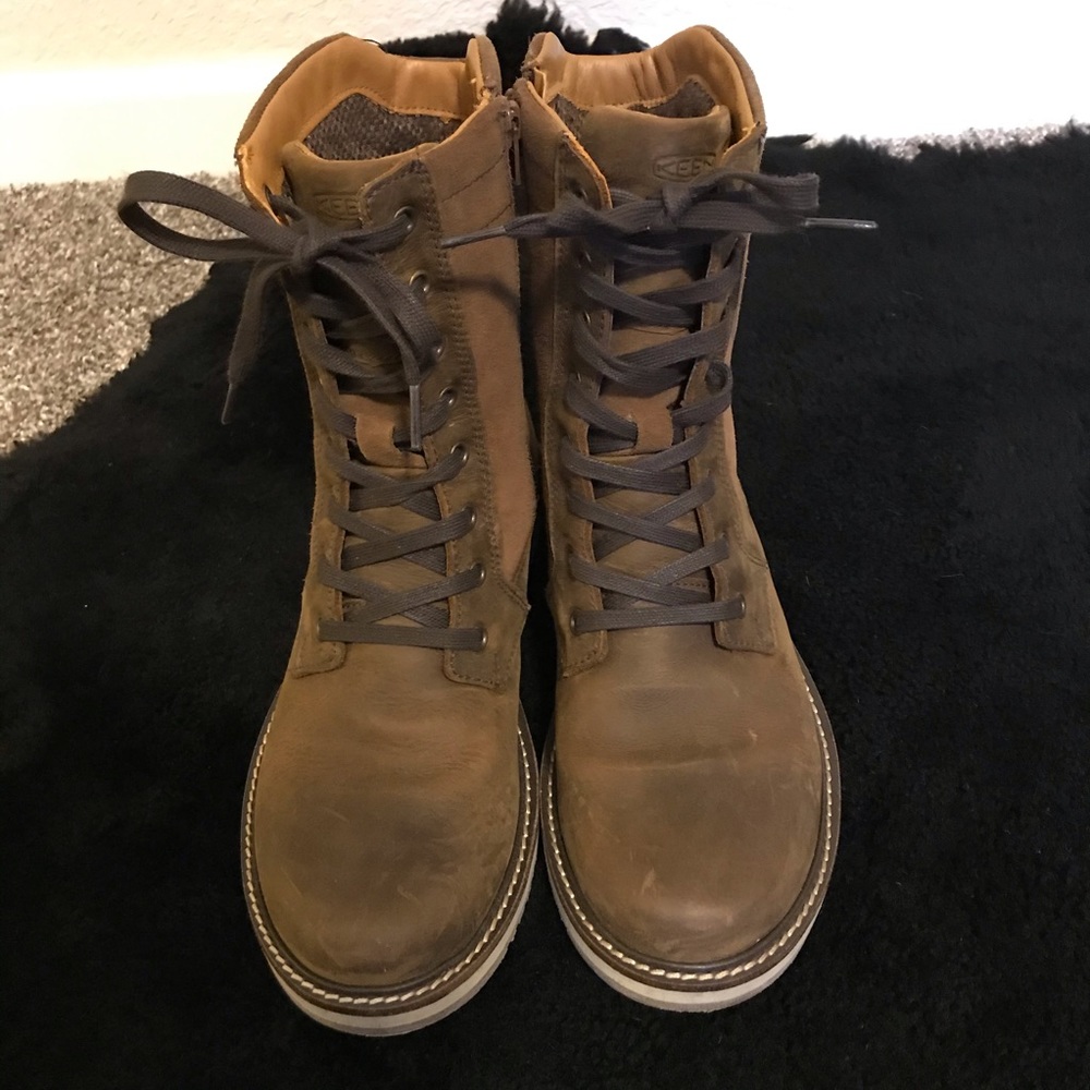 Keen Bailey Lace Boot, thermal, brown leather - Picture 3 of 9